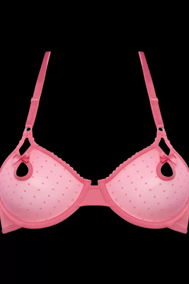 peekaboo-unpadded-plunge-balcony-bra<Marlies Dekkers Lingerie Hot